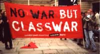NO WAR BUT CLASS WAR!